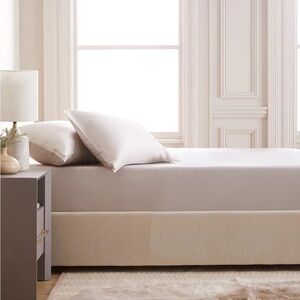 NWOT QUINCE Bamboo Fitted Sheet Sand King 5361